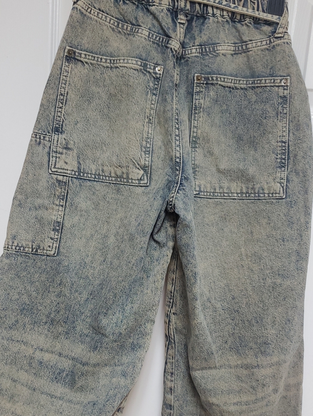 Free People We The Free  CRVY Outlaw Wideleg Jeans - Picture 14 of 16